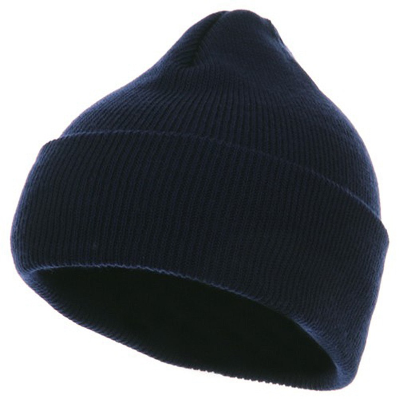 Youth Knit Cuff Beanie Charcoal One Size