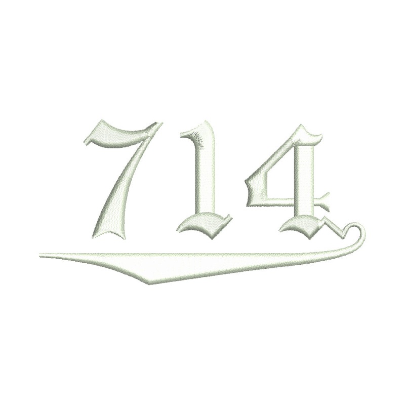 714 Orange County Area Code Default Title One Size