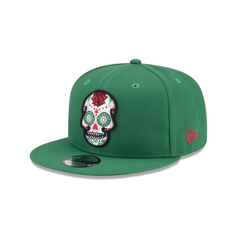 Cinco de Mayo Sugar Skull 9FIFTY Snapback Hat One Size