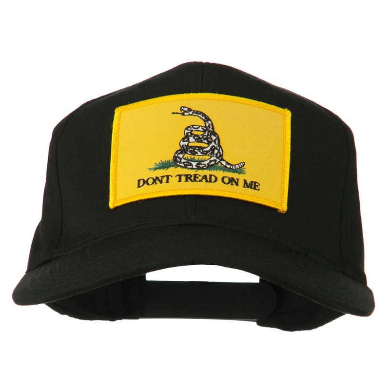 Don’t Tread On Me Patched Cap Black One Size