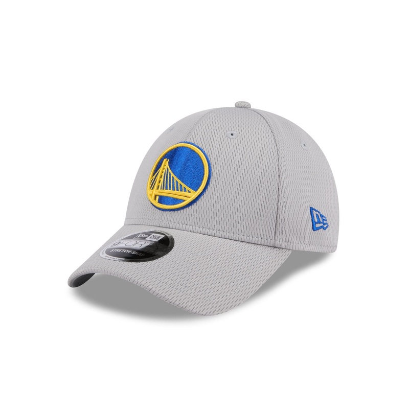 Golden State Warriors Gray 9FORTY Stretch-Snap Hat One Size