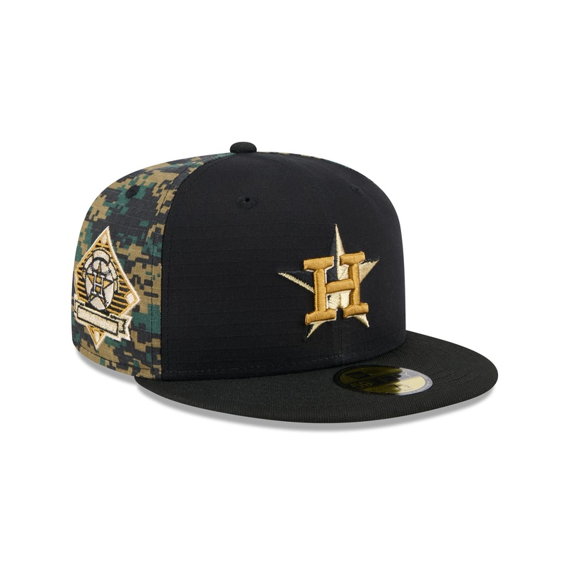 Houston Astros Digi Camo 59FIFTY Fitted Hat 7