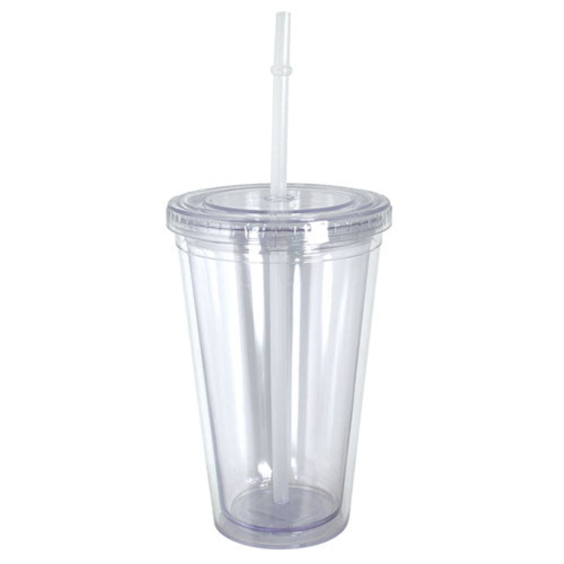 Nissun 16 oz Double Wall Cup – SUNC7004 Clear