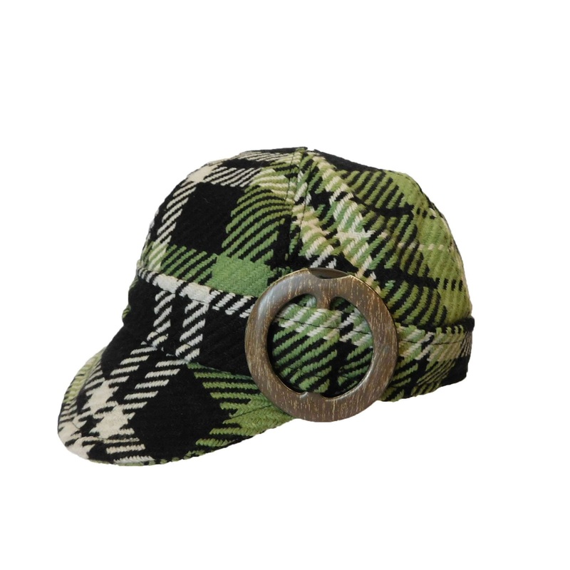 Petite Jockey Cap with Faux Horn Ring – Scala Hats Fuchsia