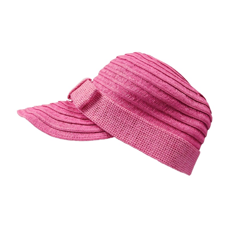 Small Brim Summer Cap Fuchsia
