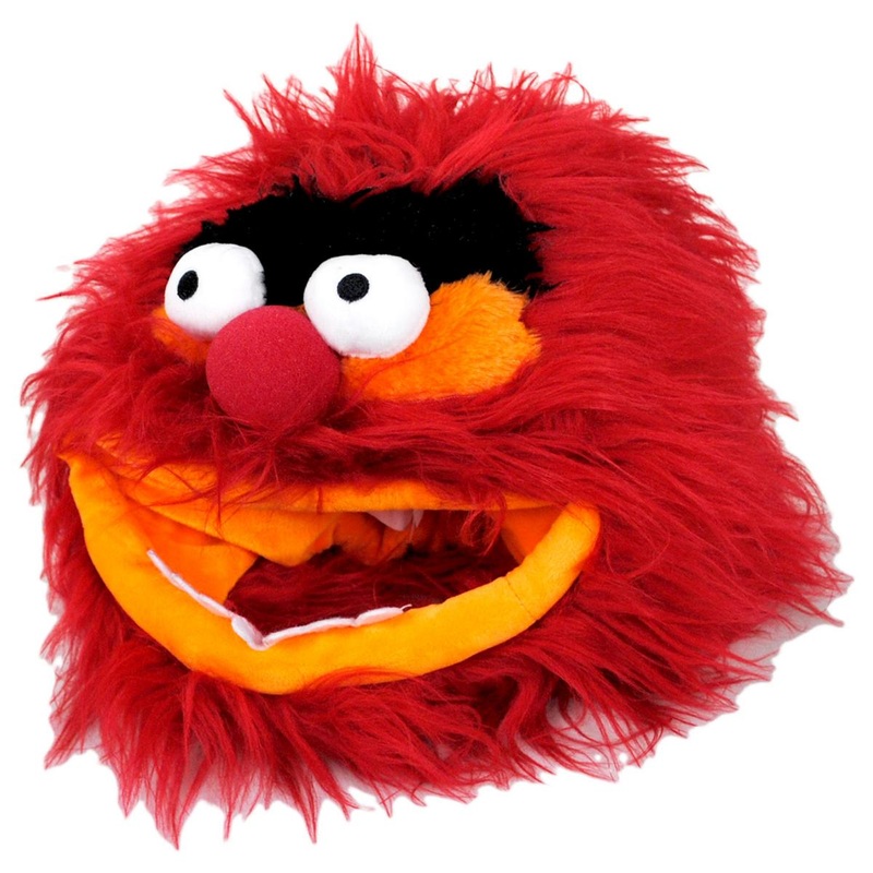 The Muppets Animal Jawesome Hat RED ONE SIZE FITS MOST