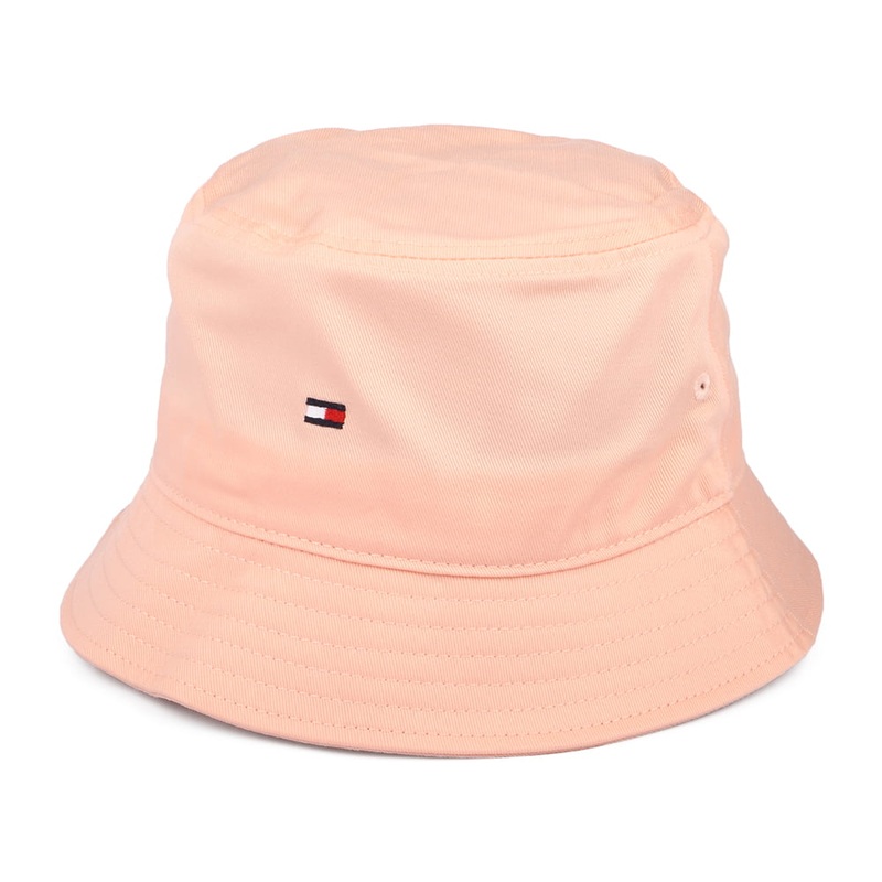 Tommy Hilfiger Hats Flag Bucket Hat – Peach 1-Size