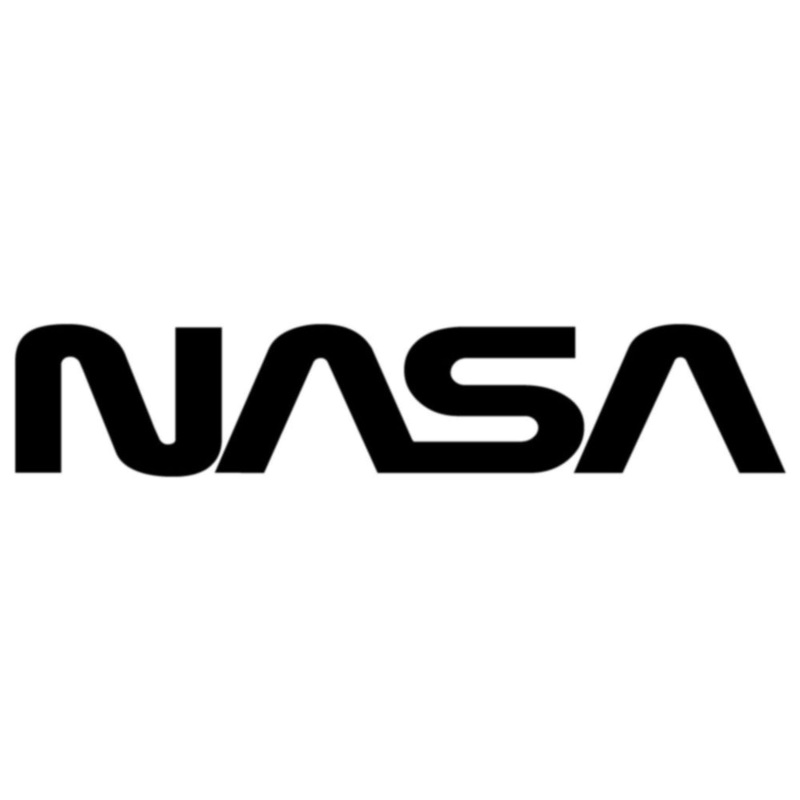 Black Original NASA Word Logo Default Title One Size