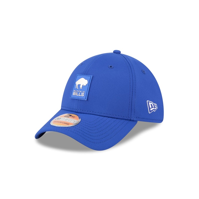 Buffalo Bills 2025 Sideline Hot Weather Historic 39THIRTY Stretch Fit Hat S/M