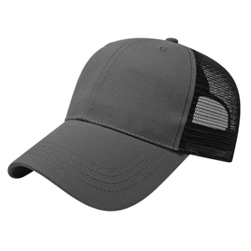 Cap America X500 – Xtra Value Mesh Back Cap – Blank Black/Black