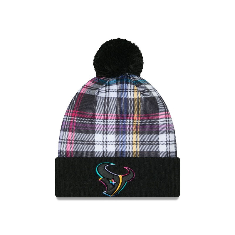 Houston Texans 2024 Crucial Catch Sport Pom Knit Hat One Size