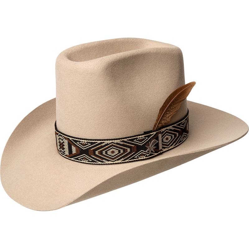 Nu Aztec 3X Cowboy Hat Black 6 7/8