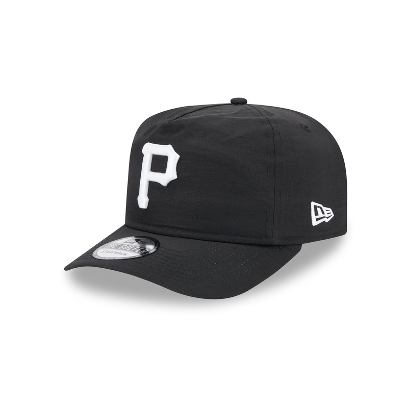 Pittsburgh Pirates Everyday Nylon Black Golfer Hat One Size