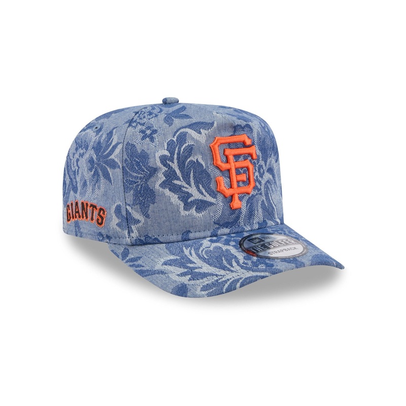 San Francisco Giants Denim Jacquard Golfer Hat One Size