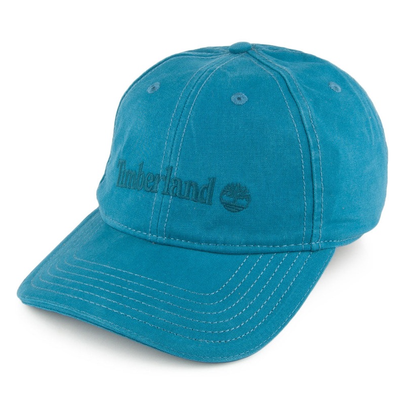 Timberland Hats 6 Panel Baseball Cap – Blue Adjustable