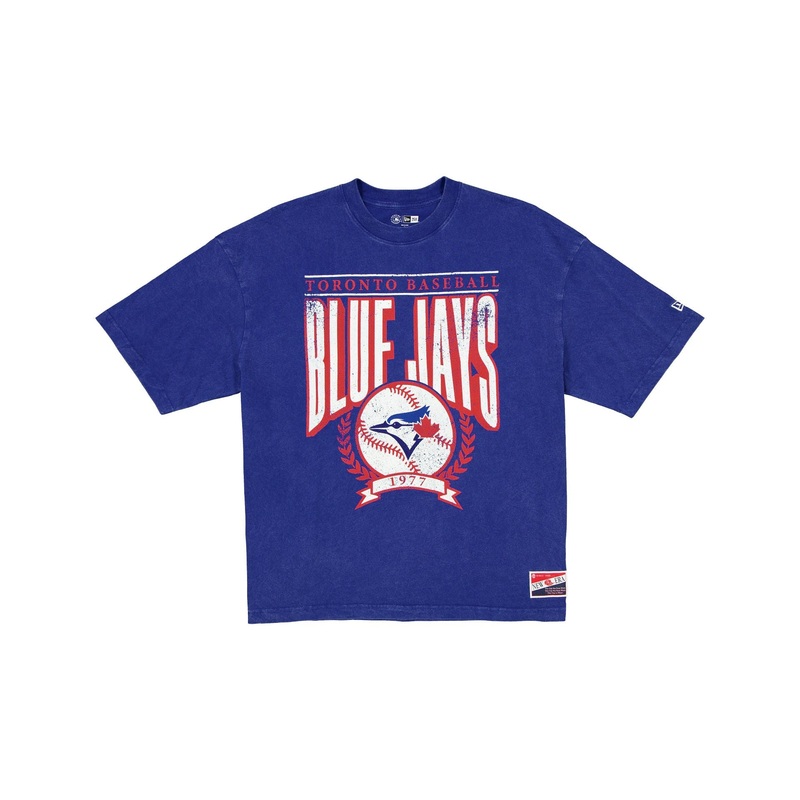 Toronto Blue Jays Throwback Boxy T-Shirt S