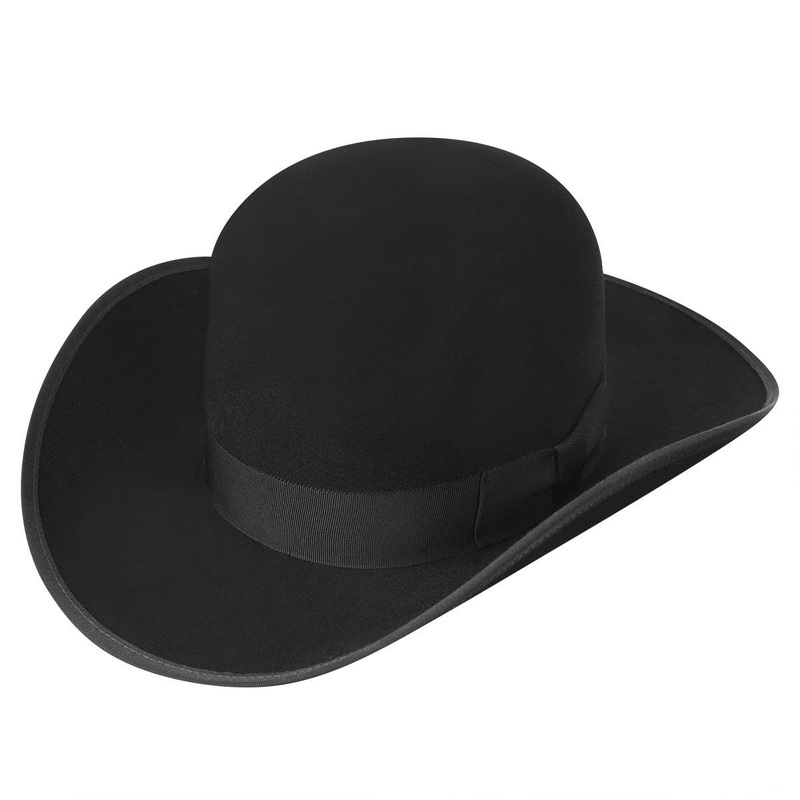 1860s Bollman Heritage Collection Wide Awake Black S