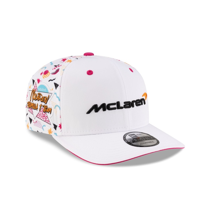 2025 Miami Race Special McLaren Formula 1 Team 9SEVENTY Stretch-Snap Hat One Size