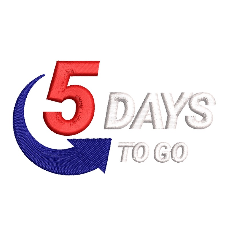 5 Days to Go 5 Days to Go One Size