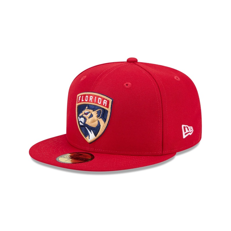Florida Panthers Rear Wordmark 59FIFTY Fitted Hat 7