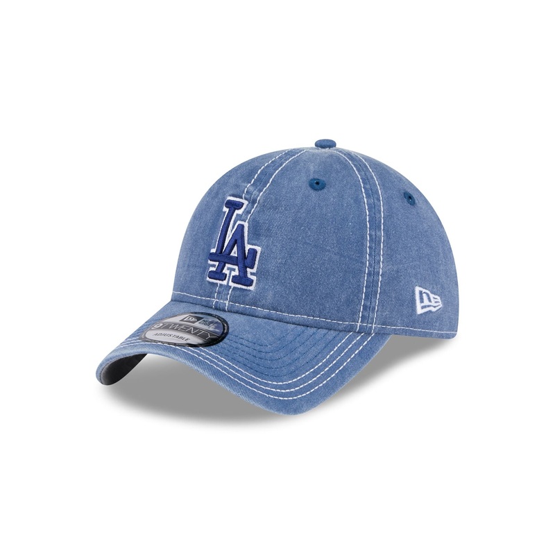 Los Angeles Dodgers Washed Contrast 9TWENTY Adjustable Hat One Size
