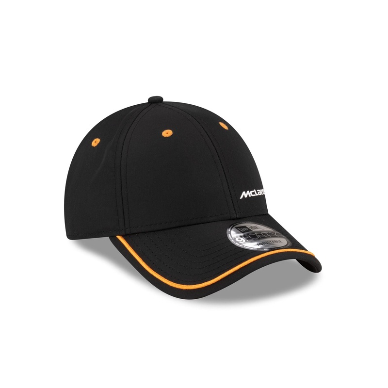McLaren Automotive Contrast Piping Black 9FORTY Adjustable Hat One Size