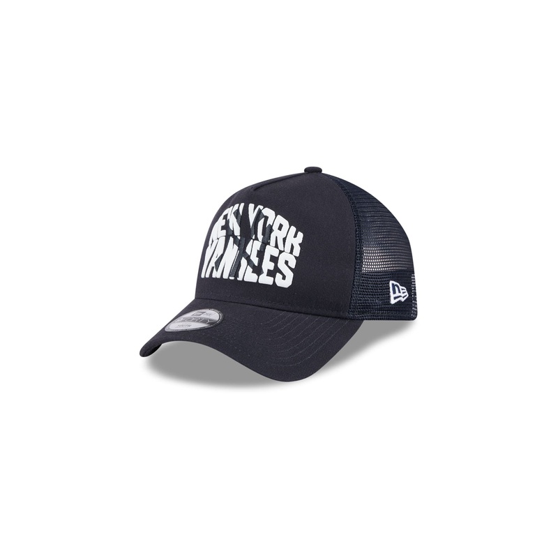 New York Yankees Kids Chalk 9FORTY A-Frame Trucker Hat Child