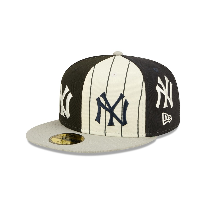 New York Yankees Logo Pinwheel 59FIFTY Fitted Hat 7