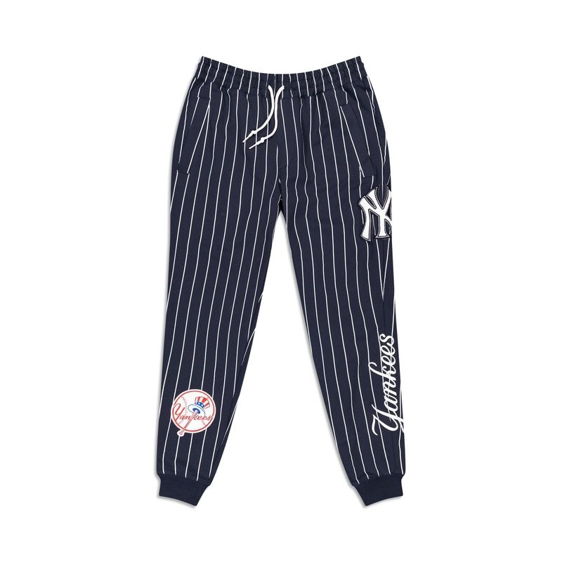 New York Yankees Logo Select Pinstripe Jogger S