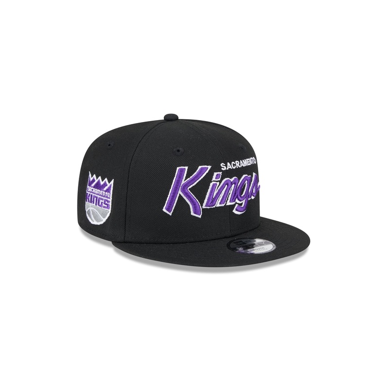 Sacramento Kings Script Kids 9FIFTY Snapback Hat One Size