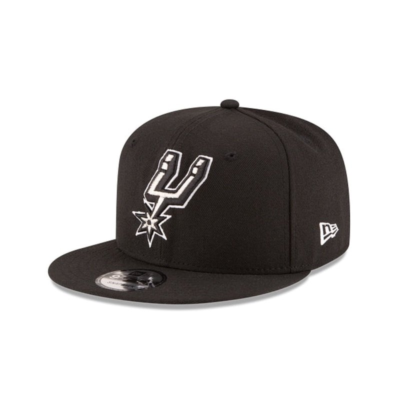 San Antonio Spurs Basic 9FIFTY Snapback Hat One Size