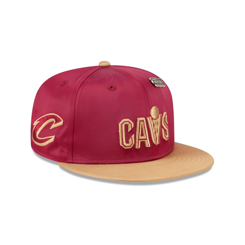 Cleveland Cavaliers Satin Pin 9FIFTY Snapback Hat One Size
