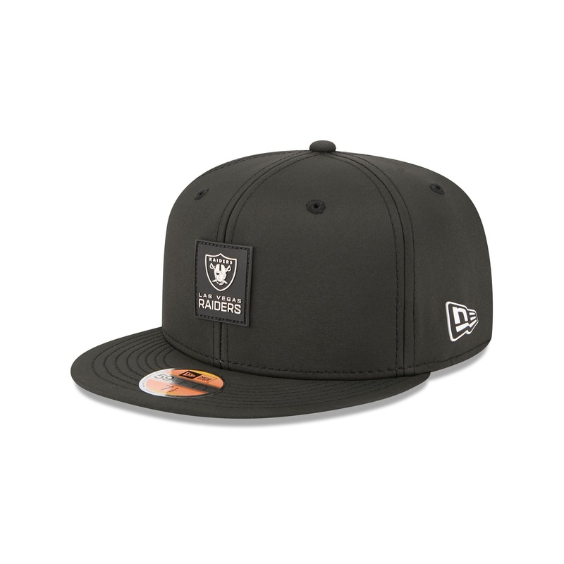 Las Vegas Raiders 2025 Sideline Hot Weather 59FIFTY Fitted Hat 7