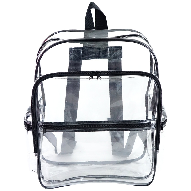 Nissun Large Clear Backpack CBP3131 Clear