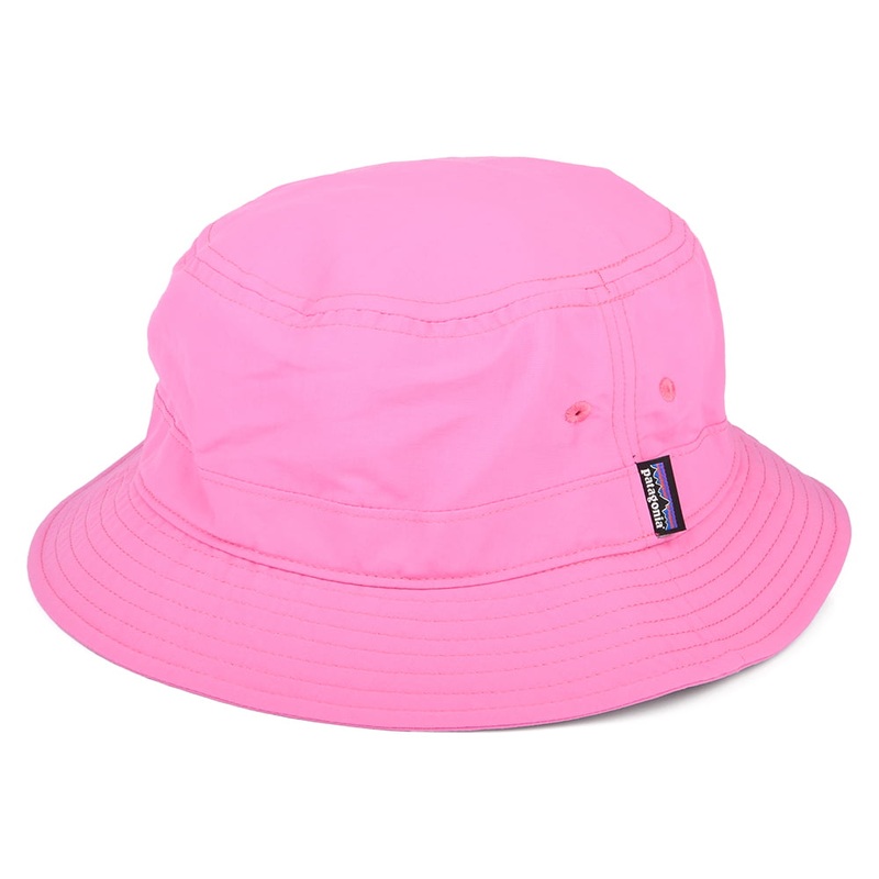 Patagonia Hats Wavefarer Water Repellent Bucket Hat – Pink Small/Medium