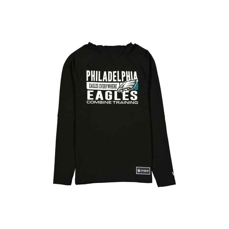 Philadelphia Eagles 2025 Functional Fandom Black Balaclava Hoodie S