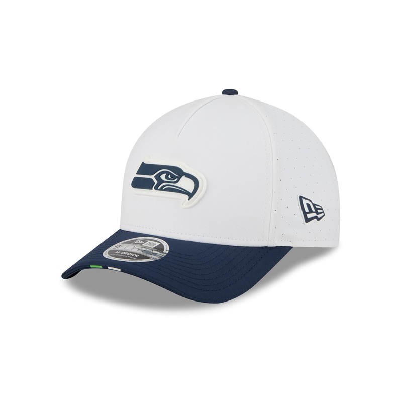 Seattle Seahawks 2025 Training 9FORTY M-Crown A-Frame Snapback Hat One Size