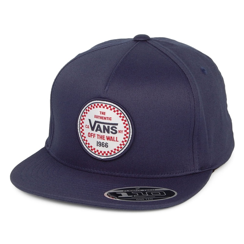Vans Hats Checker 66 110 Snapback Cap – Blue Adjustable