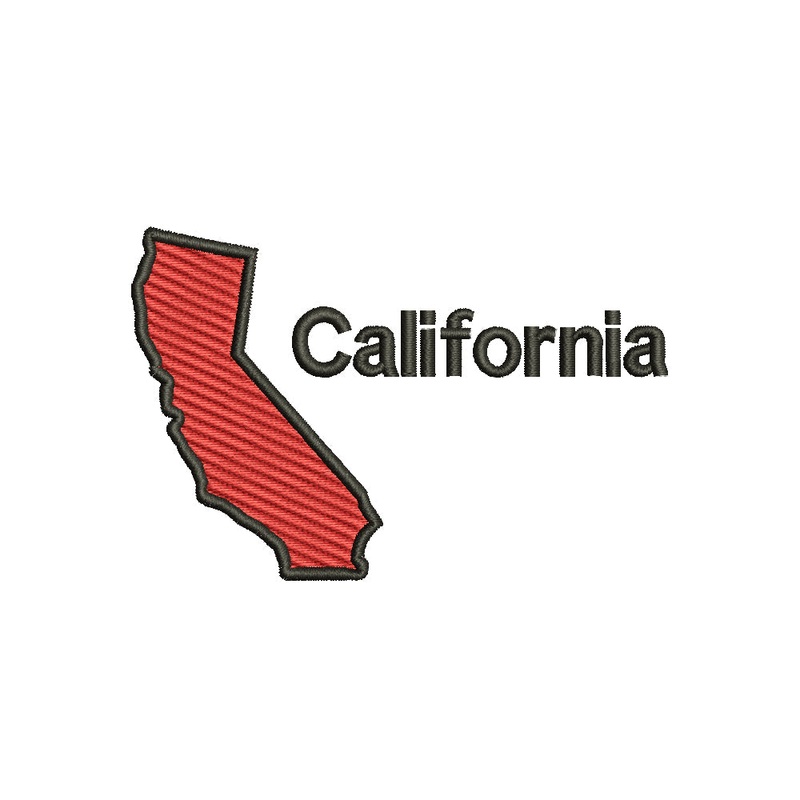 California Image with Wording Default Title One Size