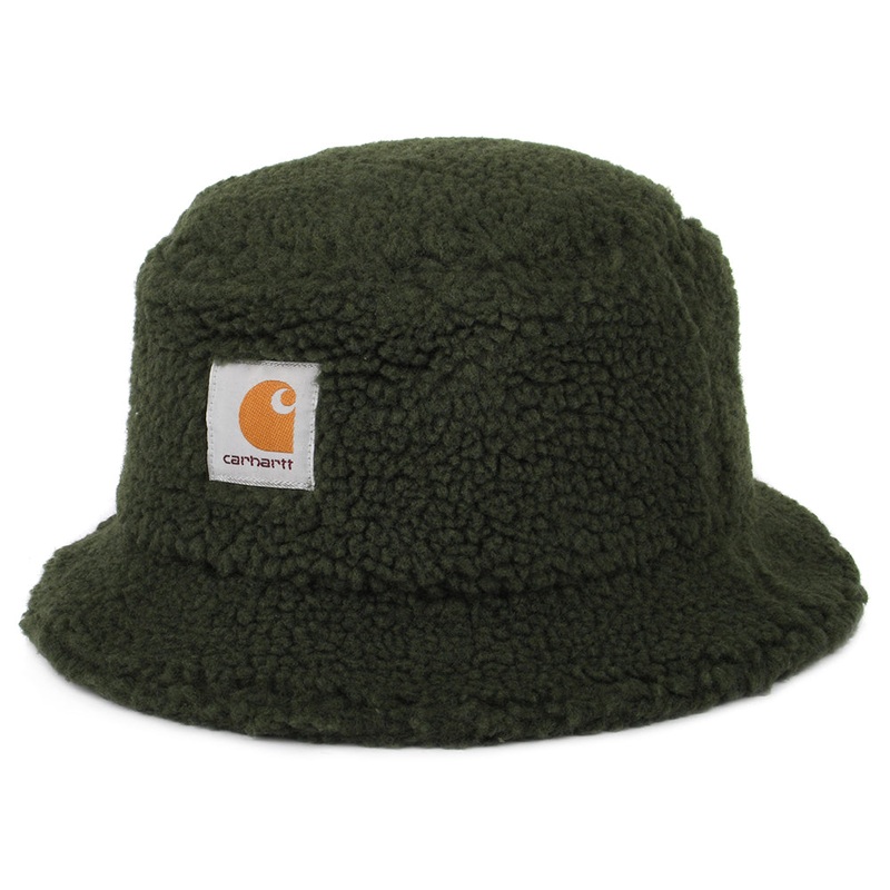 Carhartt WIP Hats Prentis Pile Fleece Bucket Hat – Cypress Small/Medium