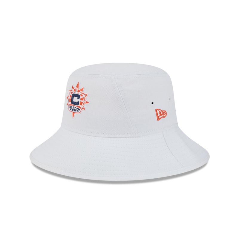 Connecticut Sun Optic White Bucket Hat S/M