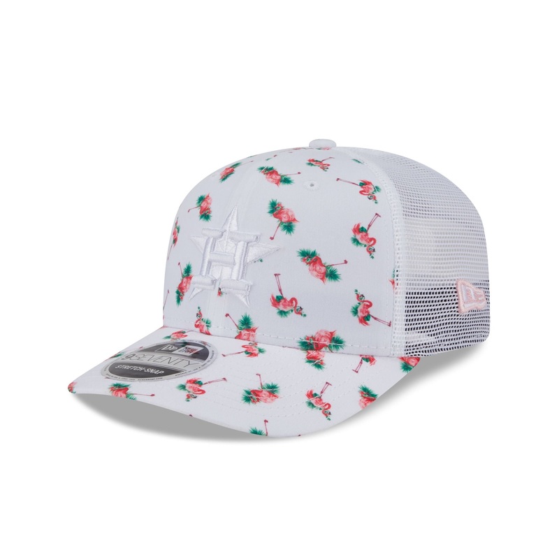 Houston Astros Pattern 9SEVENTY Trucker Hat One Size