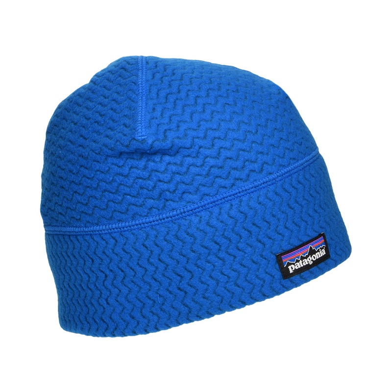 Patagonia Hats R1 Air Jacquard Fleece Beanie Hat – Blue Small/Medium