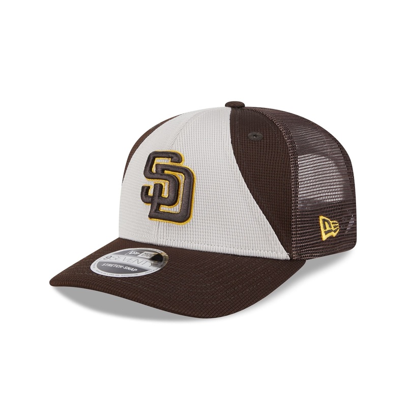San Diego Padres 2025 Batting Practice 9SEVENTY Trucker Hat One Size
