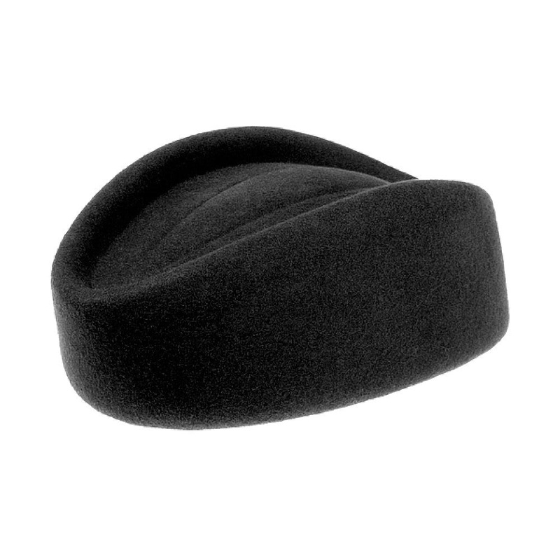 sur la tte Stewardess Pillbox Hat Black Wholesale Pack Prepack