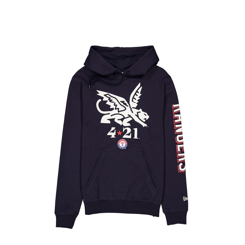 Texas Rangers City Connect Navy Hoodie S