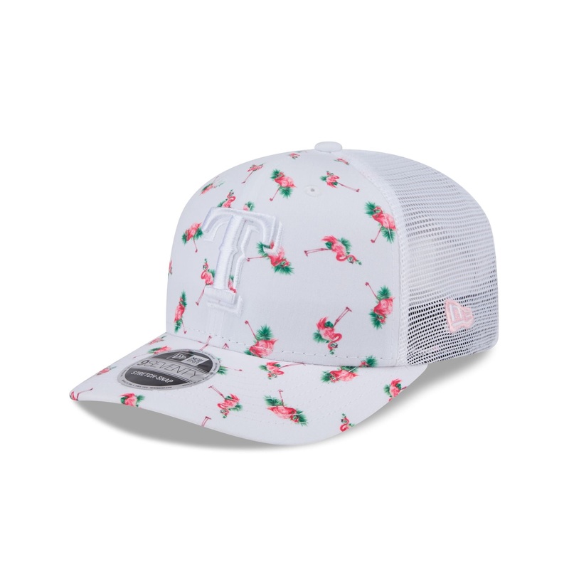 Texas Rangers Pattern 9SEVENTY Trucker Hat One Size