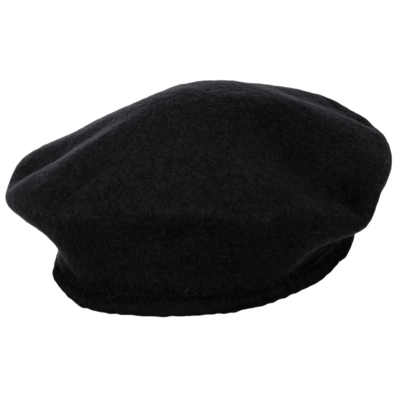 Wholesale Wool Military Beret B2B-Pre-Pack BLACK (1) 55cm, (1) 56cm, (2) 57cm, (2) 58cm, (2) 59cm, (2) 60cm, (1) 61cm, (1) 62cm