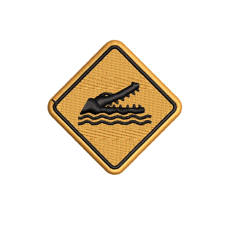 Beware of Crocodile Beware of Crocodile One Size