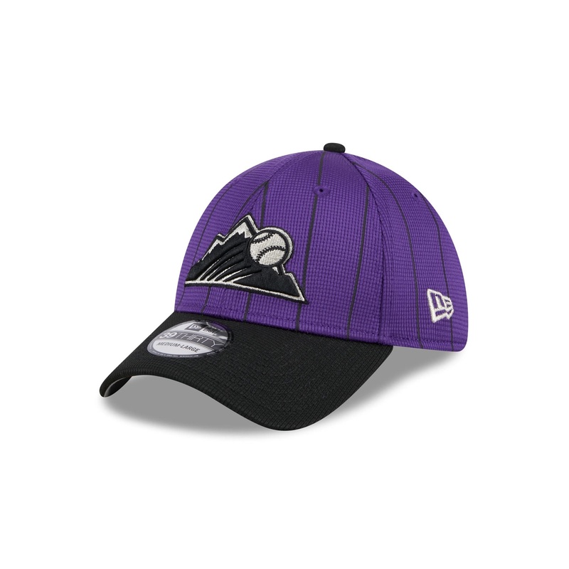 Colorado Rockies 2025 Batting Practice 39THIRTY Stretch Fit S/M